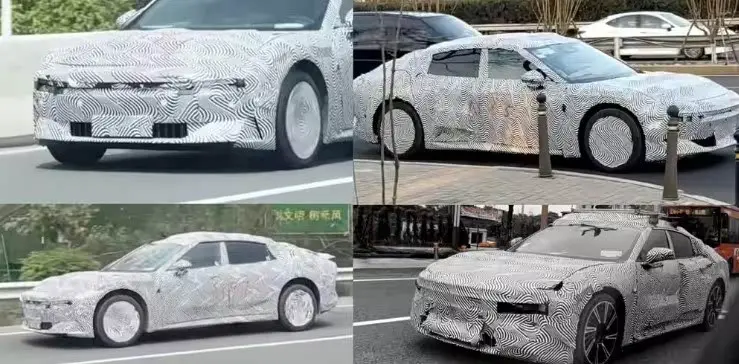 全新小鹏P7谍照曝光 外观内饰全面焕新 三季度发布