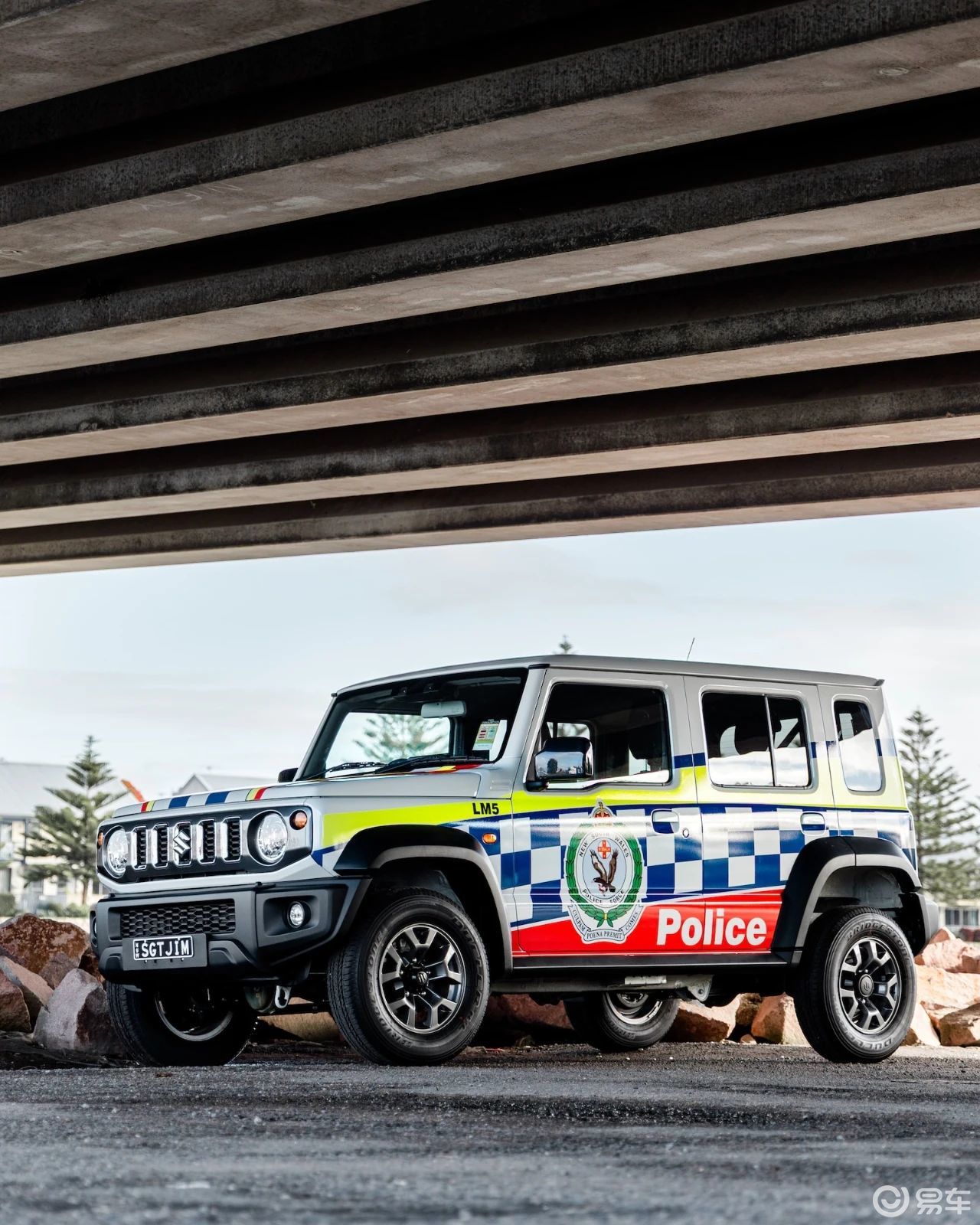 “吉姆警官”驾到,澳洲警队最可爱的新成员吉姆尼警车