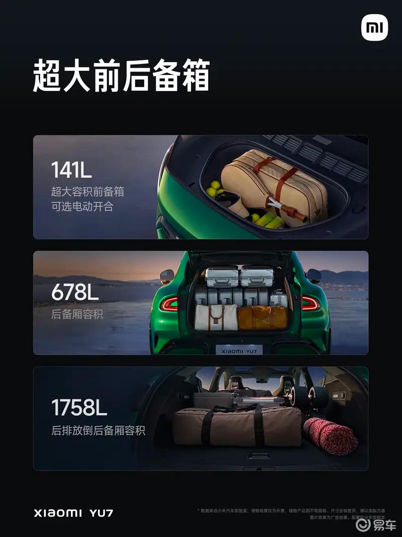 小米YU7交付时间更新 Max版最快33-36周/标准版最快53-56周