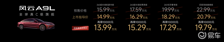 重塑全球真C级豪华旗舰标杆 风云A9L全球上市