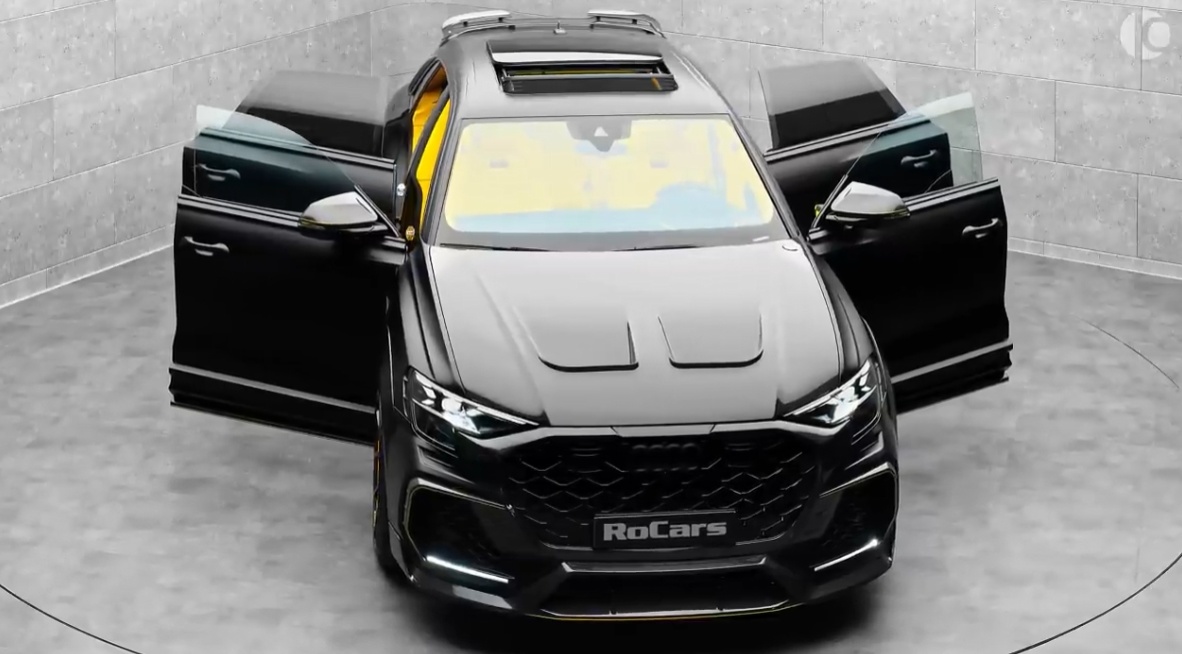 “很黄很暴力”的奥迪RS Q8!卖炭翁打造成千匹马力野兽