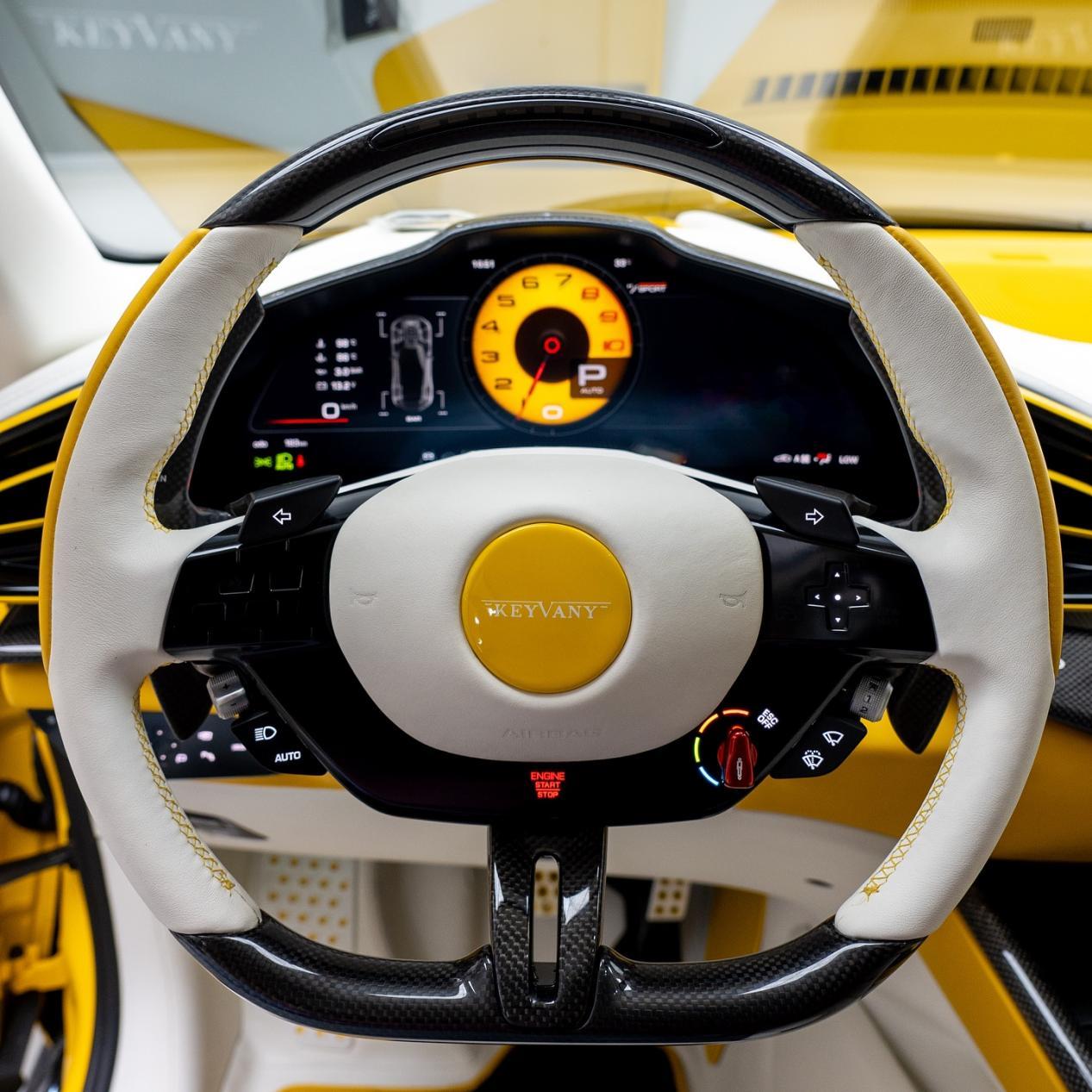 爆改法拉利Purosangue,外观激进内饰定制化拉满!